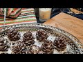 Пирожные "Шишки" - простой зимний десерт!/4 компонента и 15 минут - готово!/Schoko-Tannenzapfen