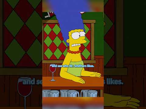 Smithers, who is in love with Mr. Burns
