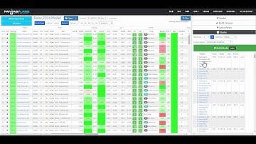 FantasyLabs MLB Stacking Feature Tutorial