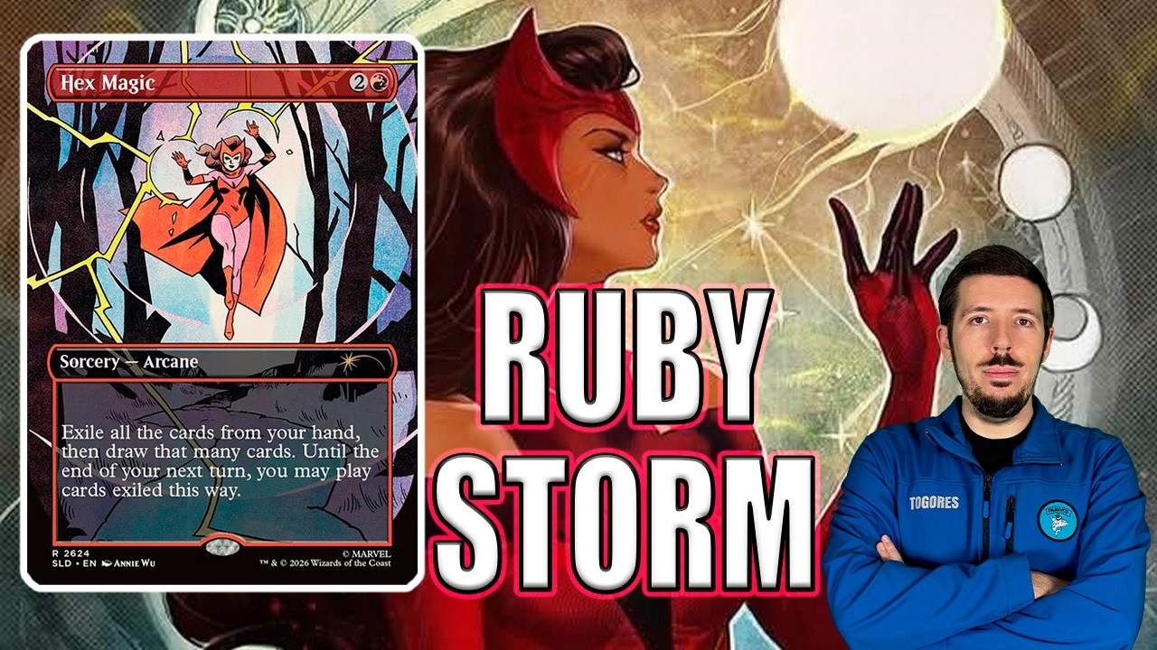 More Hex Magic Ruby Storm #MTGxMarvel | Modern MTG - YouTube