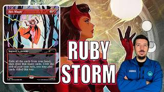 More Hex Magic Ruby Storm #MTGxMarvel | Modern MTG