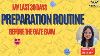 Last 30 Days Strategy That Got Me AIR 94 | GATE CSE