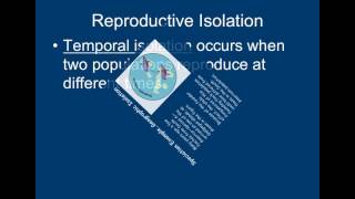 Module 7 - Video 5 - Speciation