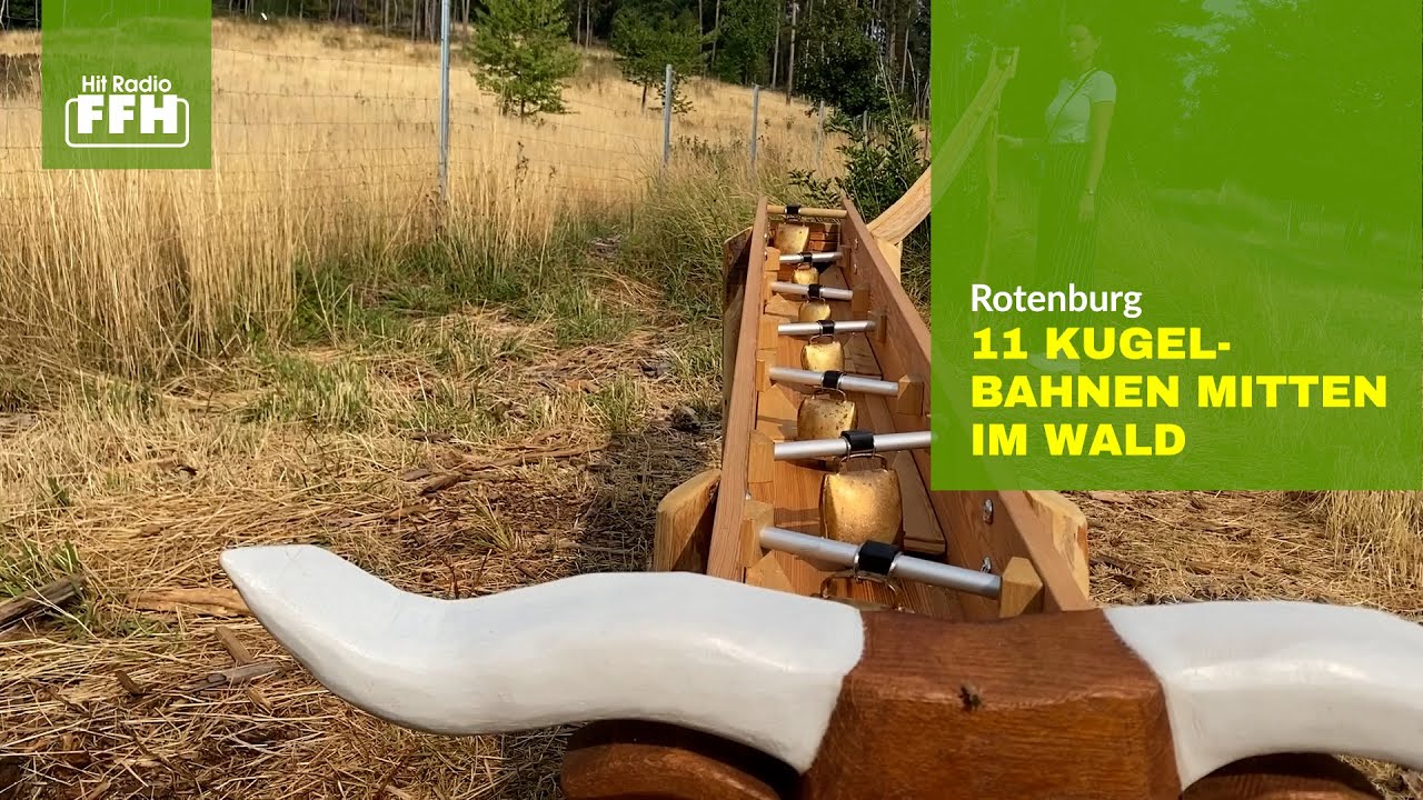 Neues Ausflugsziel in Rotenburg - Elf Kugelbahnen im Wald