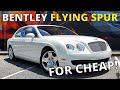 I Bought a Salvage Bentley Flying Spur for CHEAP at Auction