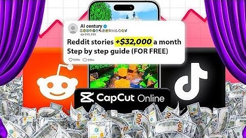 🤑Create Reddit stories FOR FREE! | CapCut Online Tutorial (TikTok Creativity Program)