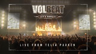 Volbeat - Let&#39;s Boogie! Live From Telia Parken (official album trailer)