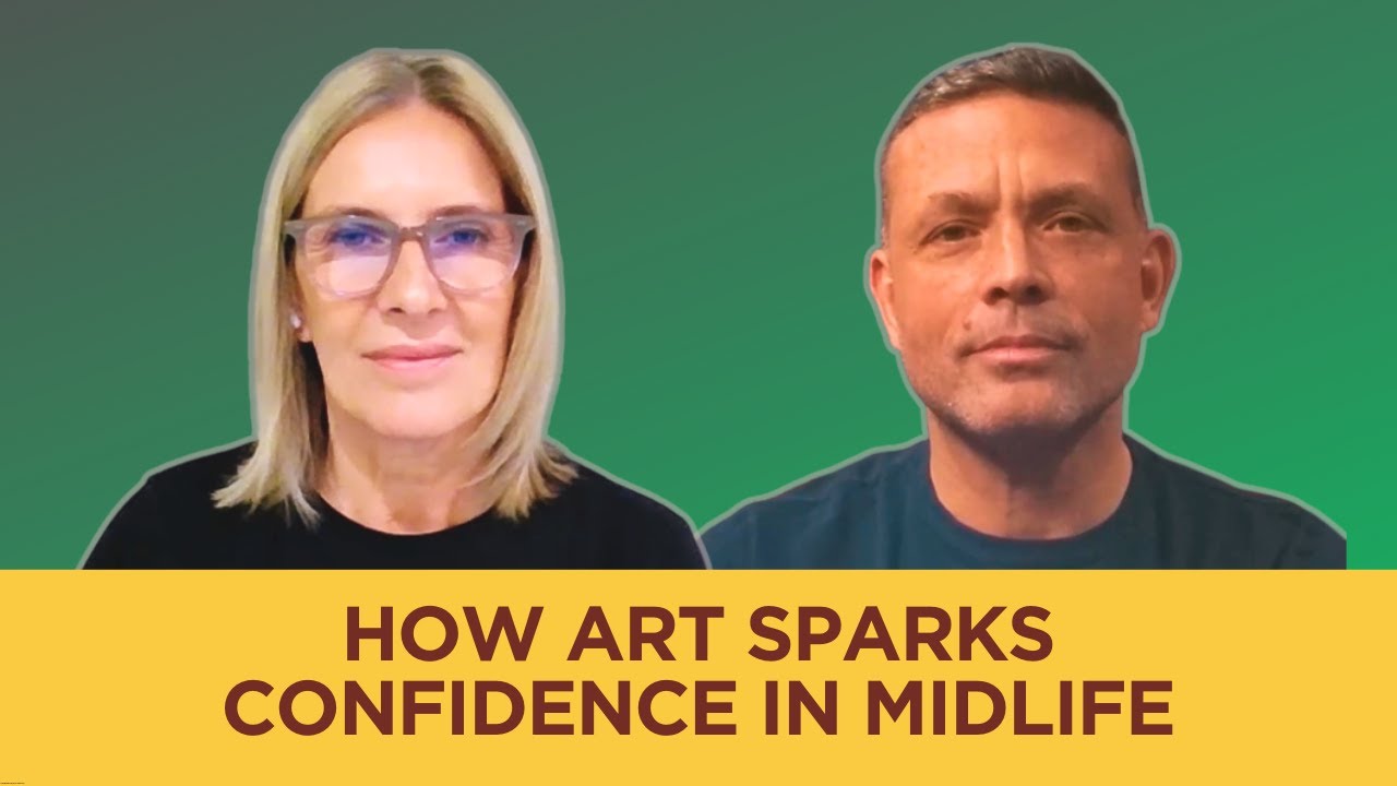 112. How Art Sparks Confidence in Midlife with Kevin Murphy