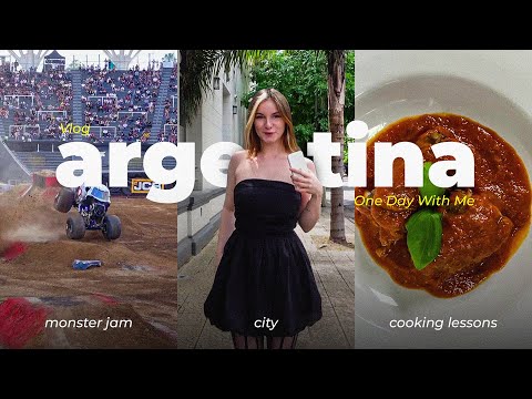 Monster Jam, Exams & Why I Live in Argentina | VLOG