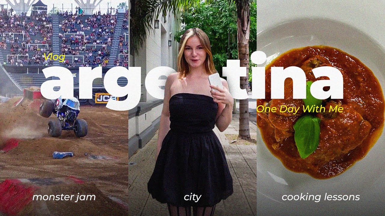 Monster Jam, экзамены и почему я живу в Аргентине | Видеоблог