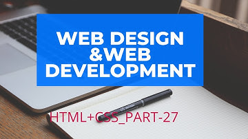 27.Use of Table Part-01_Web Design Bangla Video Tutorial**for you.