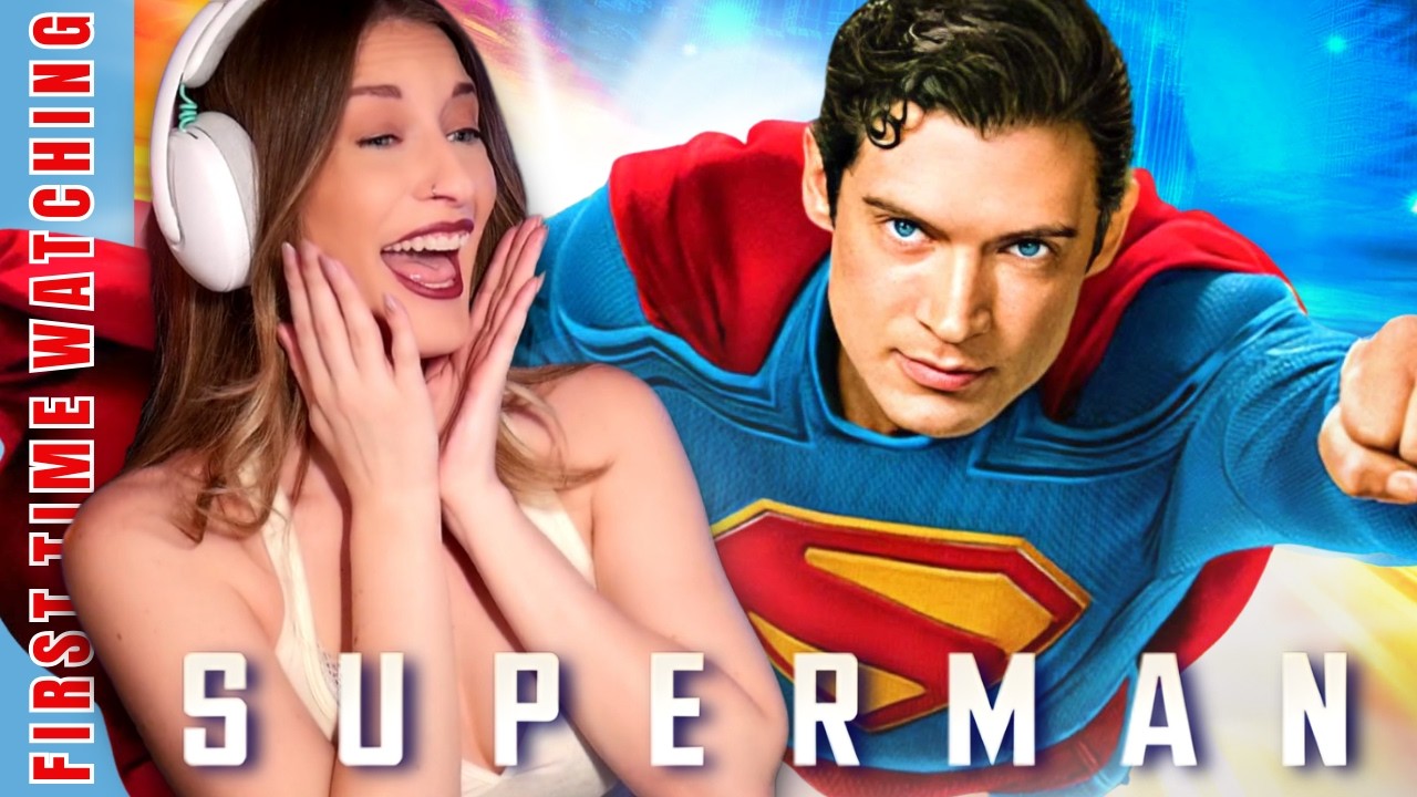 LOOK UP for Superman (2025)!! | FIRST TIME WATCHING REACTION | basicwitreacts