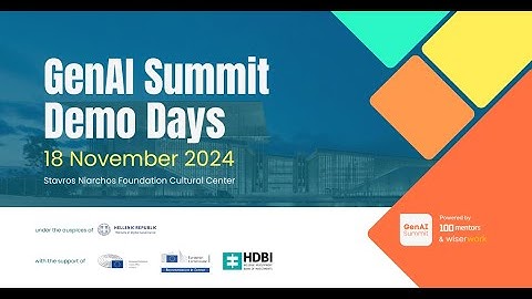 GenAI Summit Demo Days 2024 - Promo Video