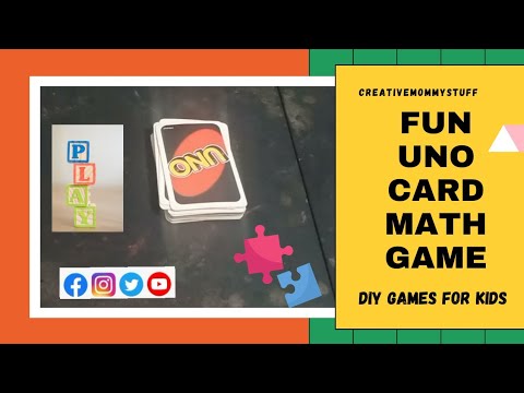 UNO with the Kid  Card games for kids, Play uno, Alice in