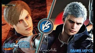 Leon Re2 Vs Nero Dmc5 - Jump Force Mods