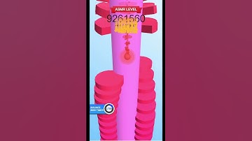 Helix Jump: ASMR Level 78 #helixjump #mobile #shorts