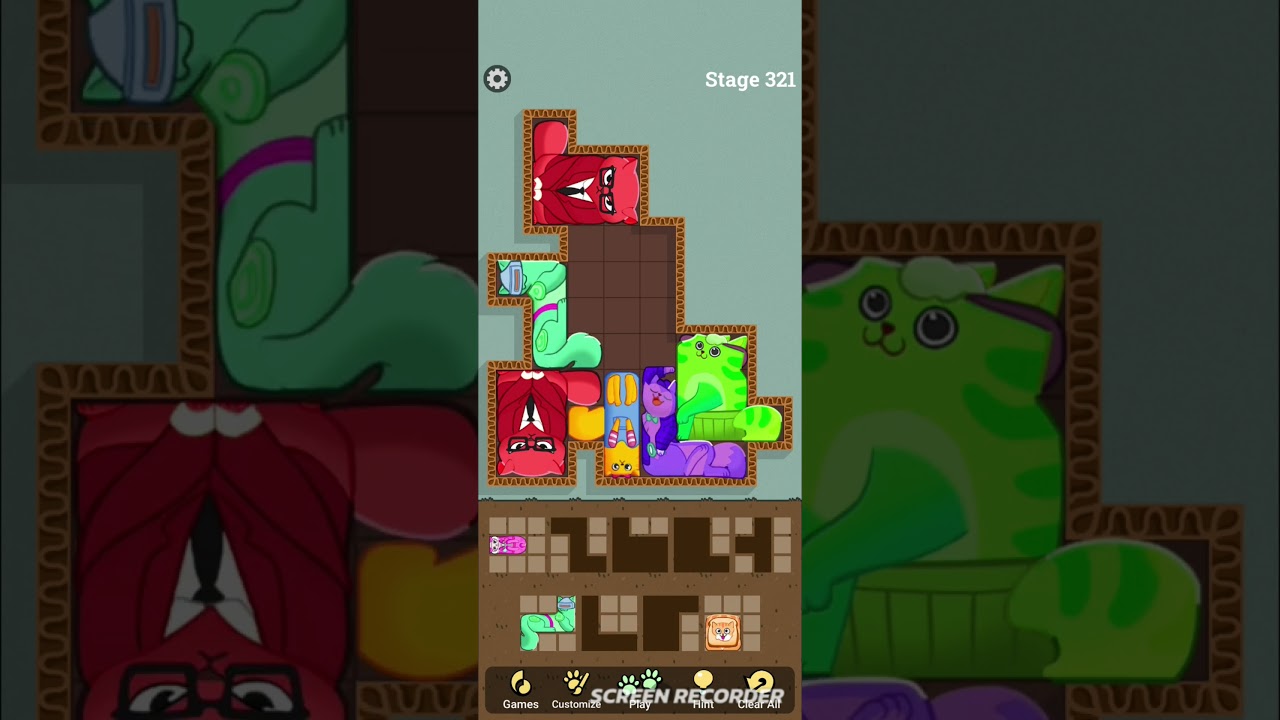 cat puzzle game video game 