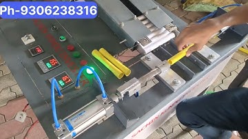 Semi-Automatic PVC Pipe Bending Machine Demonstration