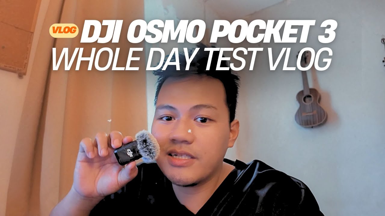 I bought the DJI osmo pocket 3🎦 Let's test it out for one day!💯 - YouTube