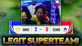 Legit Contender! ONIC PH Sweep ECHO! Kelra's reaction..