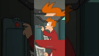Fry Meets Bender in the Line to the "Phone Booth" - Futurama S1 EP1 #futurama #clips #bender