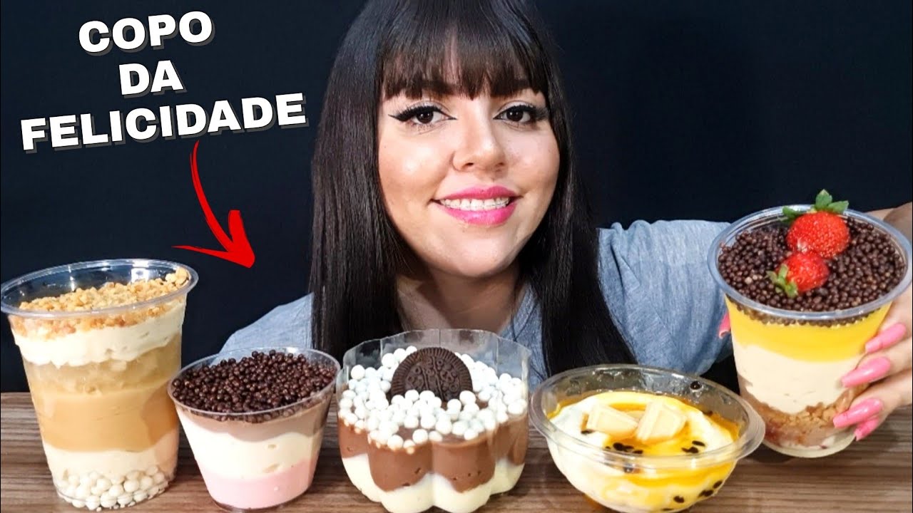 ASMR MUKBANG ЧАШКА СЧАСТЬЯ ЗВУКИ ПОЕДАНИЯ