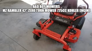 Bad Boy Mowers MZ Rambler 42