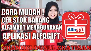 CARA MUDAH ! CEK STOK BARANG DI ALFAMART PAKAI APLIKASI ALFAGIFT screenshot 2