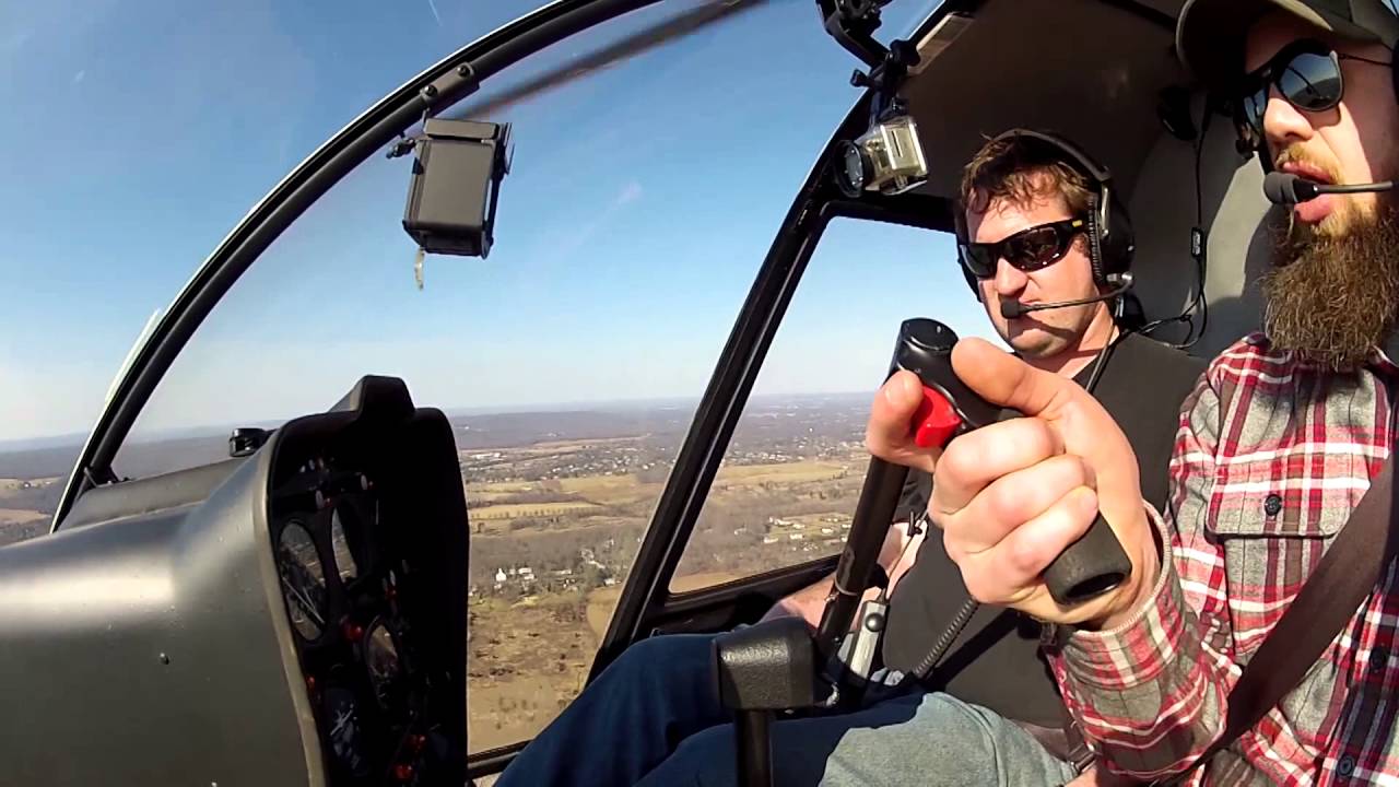 Introductory Helicopter Training Flight 2-27-16 - YouTube