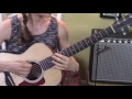 Complete Beginner Rock Guitar Lesson 2-Theme to Peter Gunn-Guitar Lesson-Allison Bennett