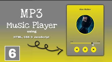 How to make Mp3 music player || Part - 6 ||  HTML, CSS & JavaScript --- Developer Dude