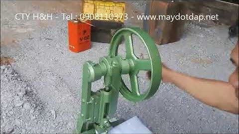 Máy đục bọc nilong đựng trái cây 14ly Đài Loan