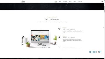 Mitex - One Page Parallax Joomla Template        Sunny Dixon