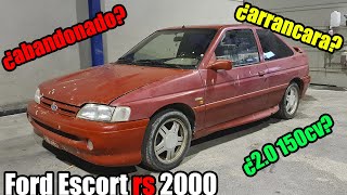 COMPRAMOS un ford escort rs2000 ABANDONADO (💶casi GRATIS)