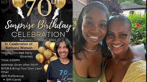 BARBARA WATSON 70th