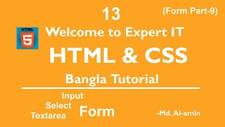 13  Form Method, Action, Readonly, Required  (Part-9) || HTML & CSS || Web Design || #html #css