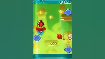 Cut The Rope Experiments 3 Stars Level 3-8 - Sticky Steps - Klebrige Fährten