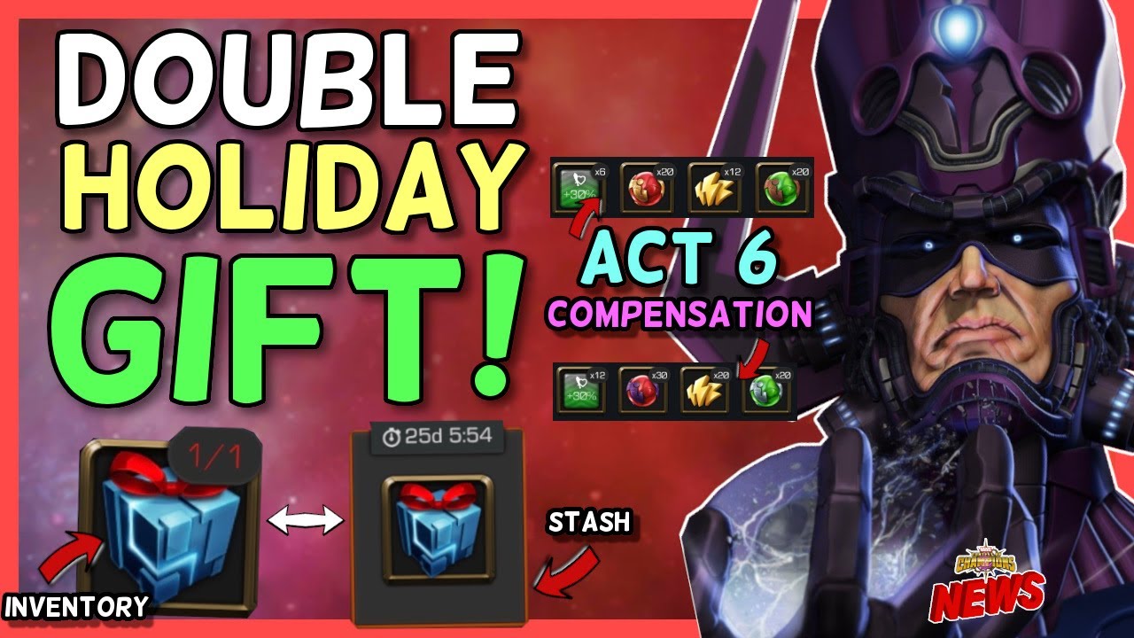 How This Player Got 2 Holiday Gifts! | Act 6 Compensation Issues! | 6th Year Vid & Much More [MCN]