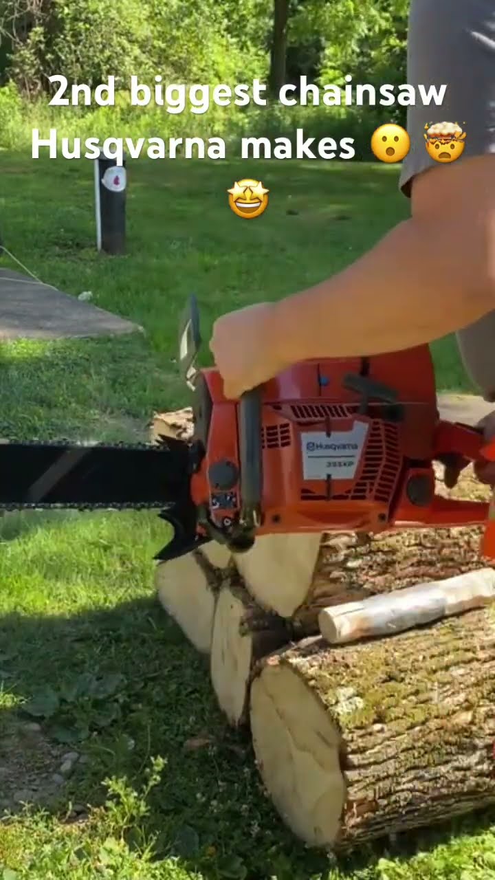 2nd-biggest-chainsaw-husqvarna-makes-youtubeshorts-viral