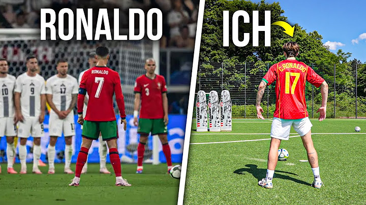 ICH STELLE RONALDO'S BESTE TORE von JEDEM VEREIN NACH!