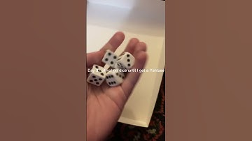 Day 31 of rolling dice until i get a Yahtzee