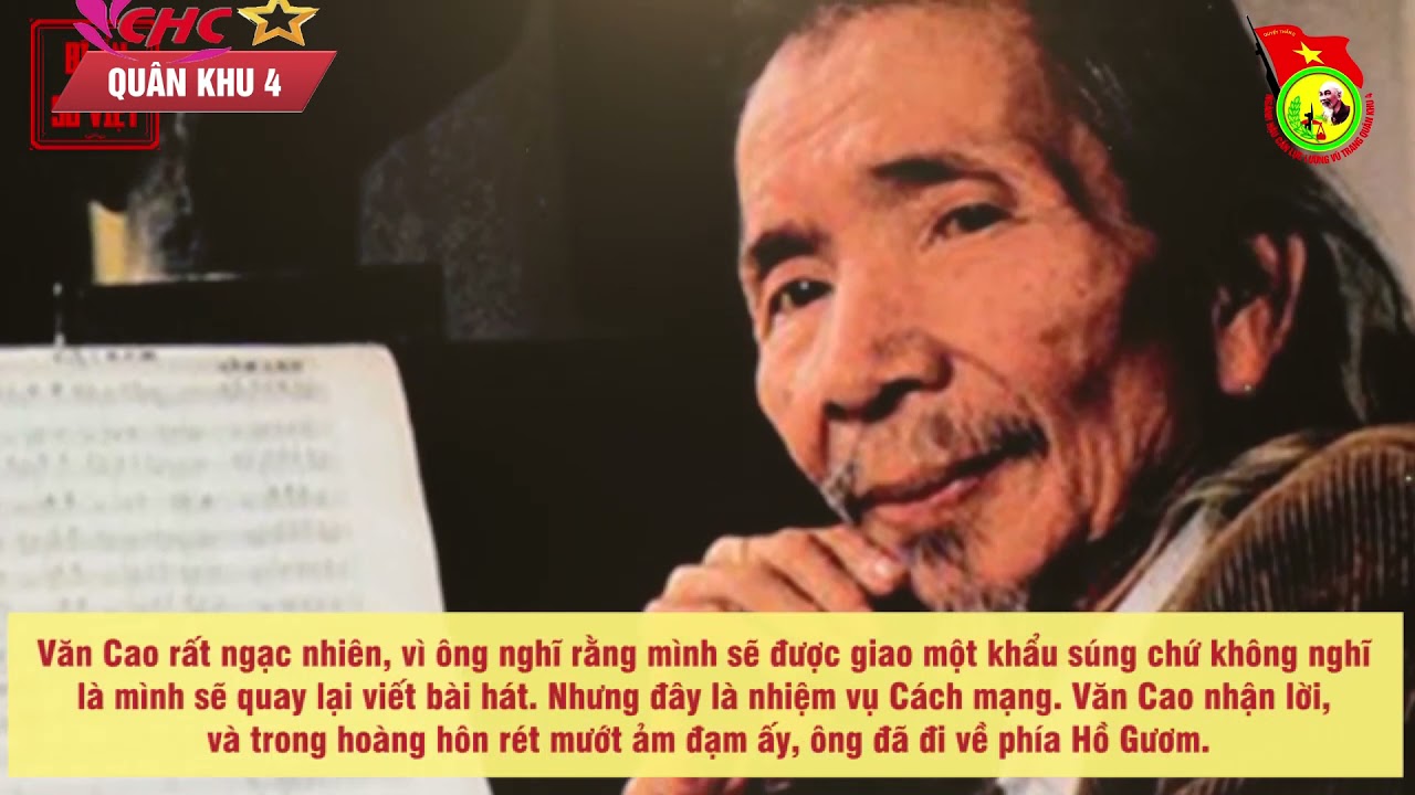 Bài hát: TIẾN QUÂN CA, Sáng tác: Nhạc sĩ Văn Cao.
