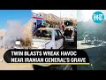 On Cam: Iranians Run For Life After Explosions Near Gen Soleimani&#39;s Tomb | Over 100 Killed