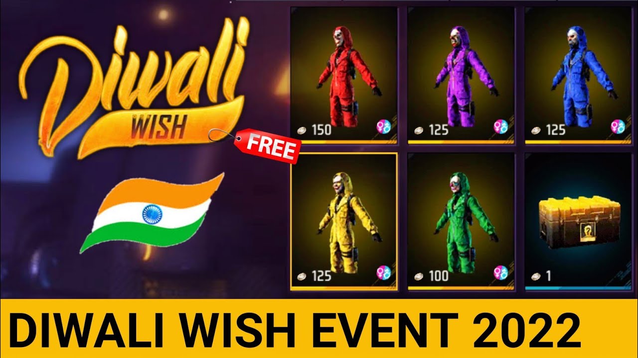 Purple Criminal Return Free Fire 🔥 | Diwali Wish Event Free Fire 2022 | Criminal Bundle Return