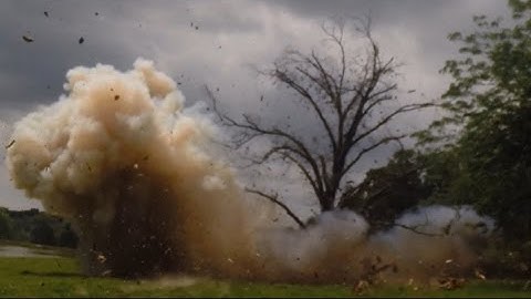 50 POUNDS Tannerite vs. HUGE Tree HD 1080p