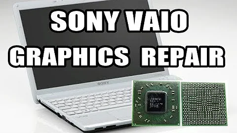 Reballing Sony Vaio - Graphics Card Repair