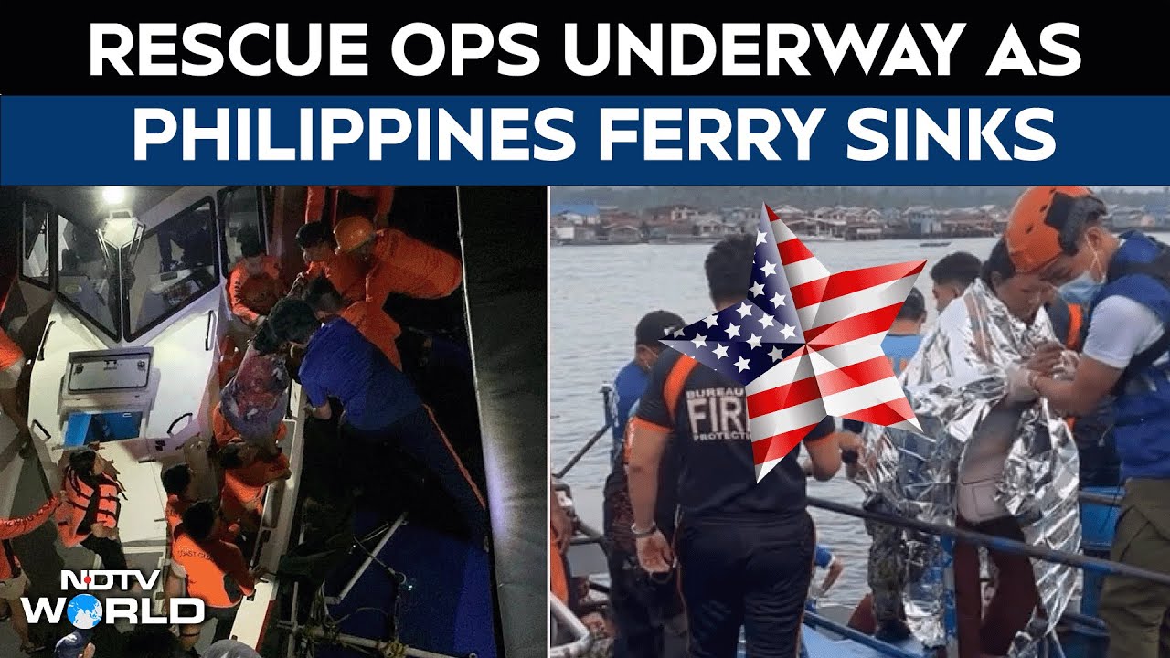 Philippines News | Rescue Operations Continue After Ferry Carrying 350+ People Sinks In Philippines