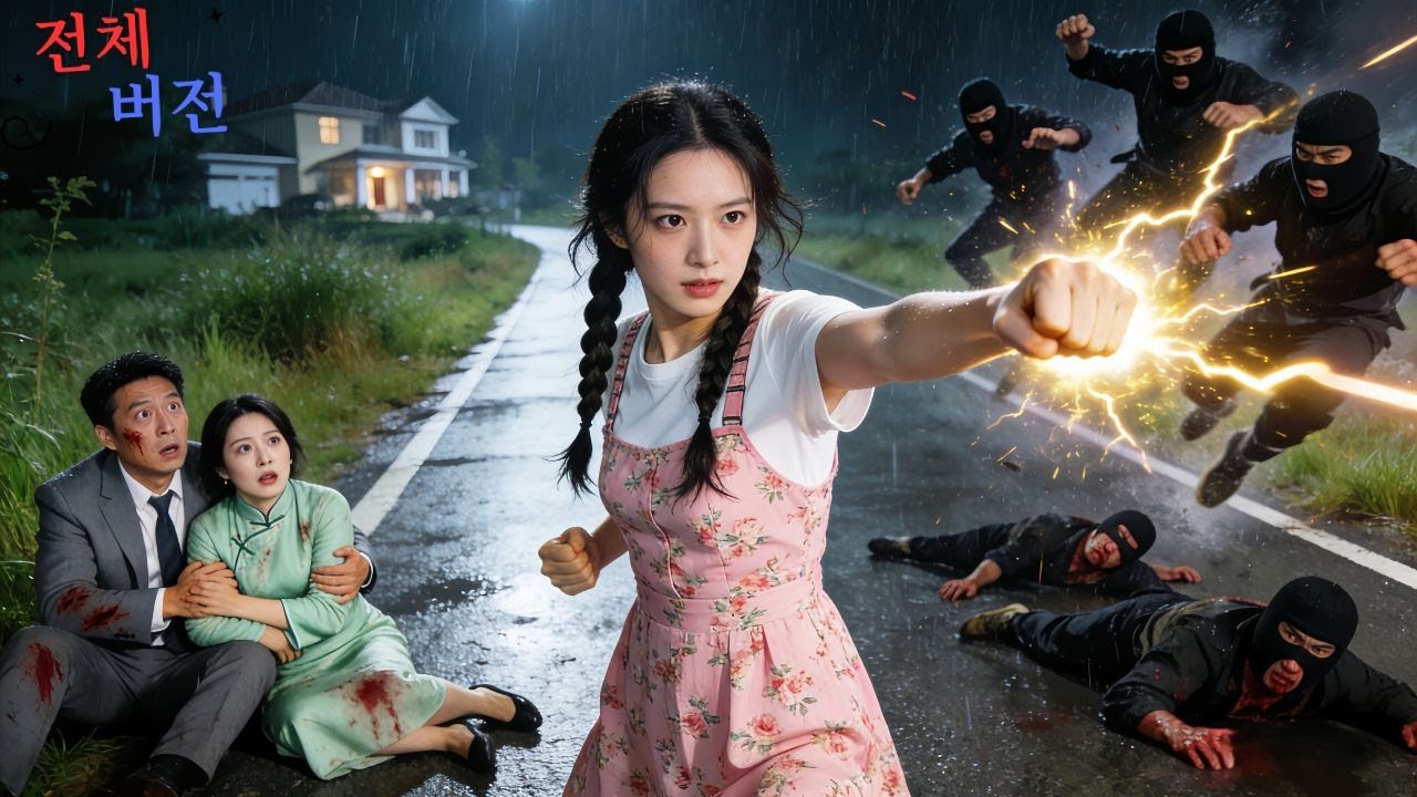 💕파산한 CEO가 100명 괴한에게 쫓기던 순간, 시골 초능력 소녀가 3초 만에 제압! 알고 보니 CEO의 딸! 인생 역전!#cdrama #드라마 #kdrama