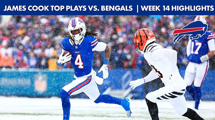 James Cook's Best Plays from Buffalo Bills 39-34 Win Over Cincinnati Bengals  | Week 14 Highlights