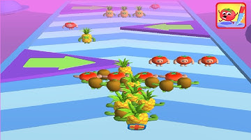 Fruit Rush ! All Levels Gameplay android,ios Levels 16-20